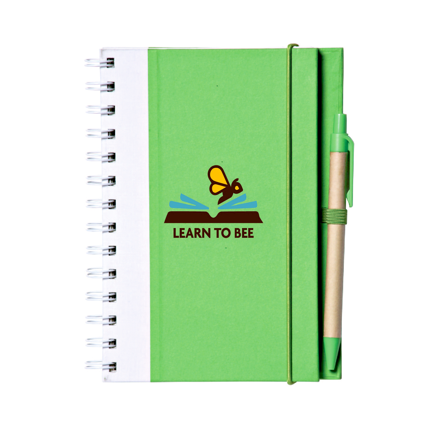 Duotone Bright Eco Notebook (1 Color Imprint) 1