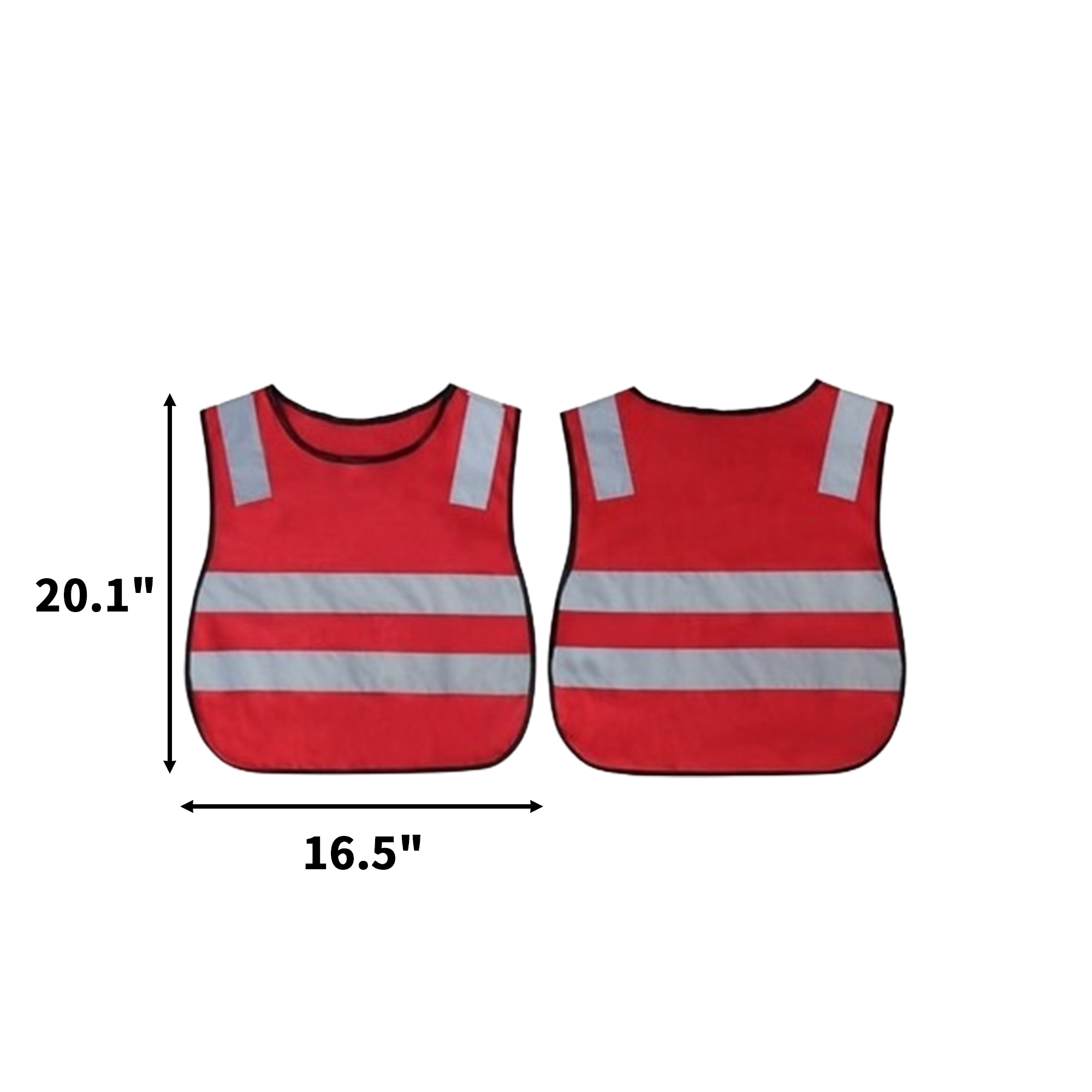 Child Safety Reflective Vest 20.1" x 16.5" 5