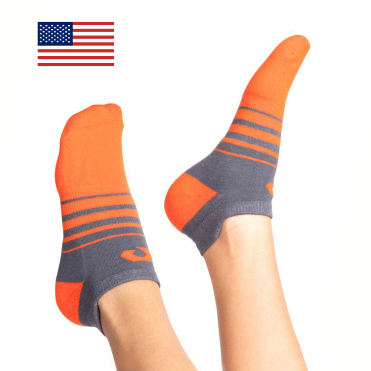 Custom Knit Cotton Ankle Athletic, Performance, and Sports Socks 3