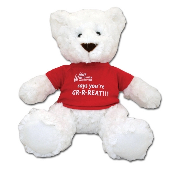 13" Classic White Bear