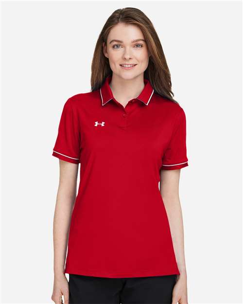 Women's Tipped Teams Performance Polo - 1376905 41