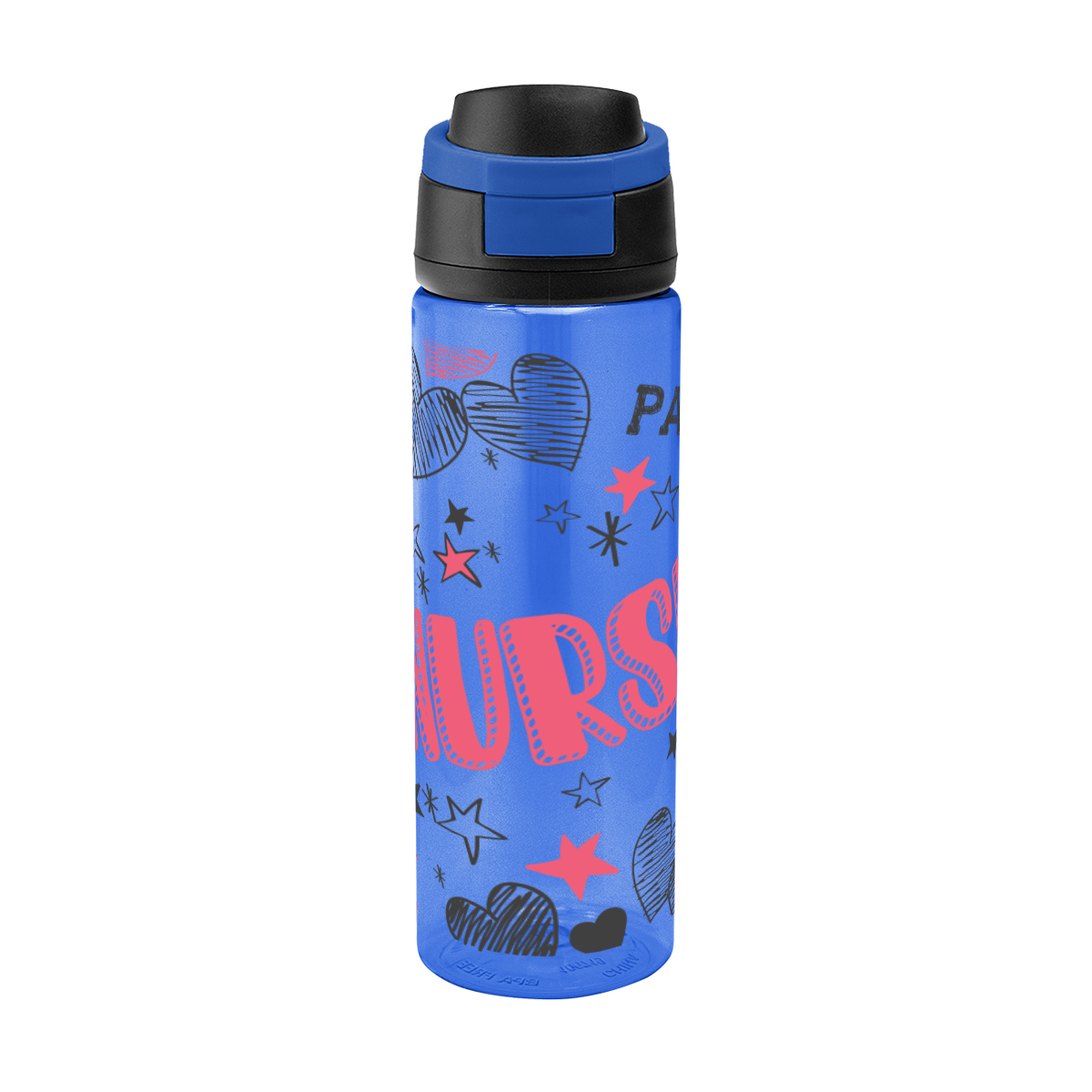 24 Oz. Full Color Pop Sip rPET Bottle 9