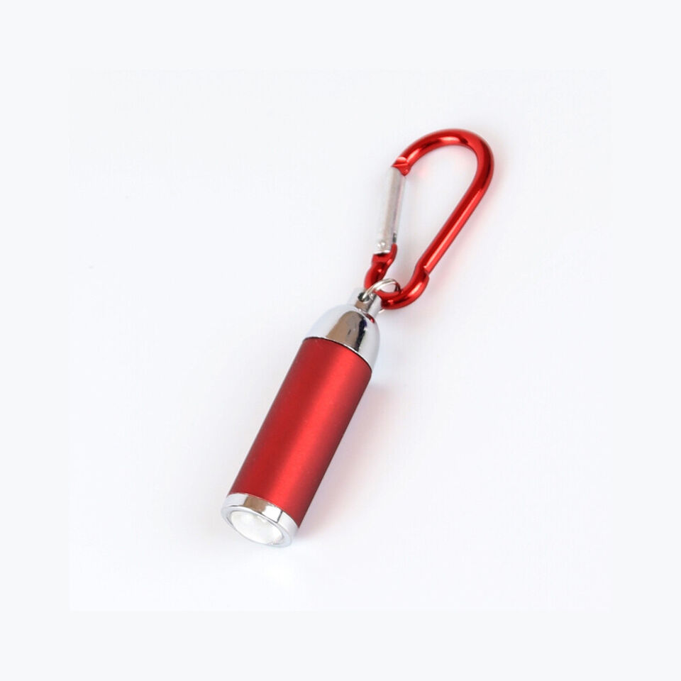 Aluminum Mini LED Flashlights with carabiners 3
