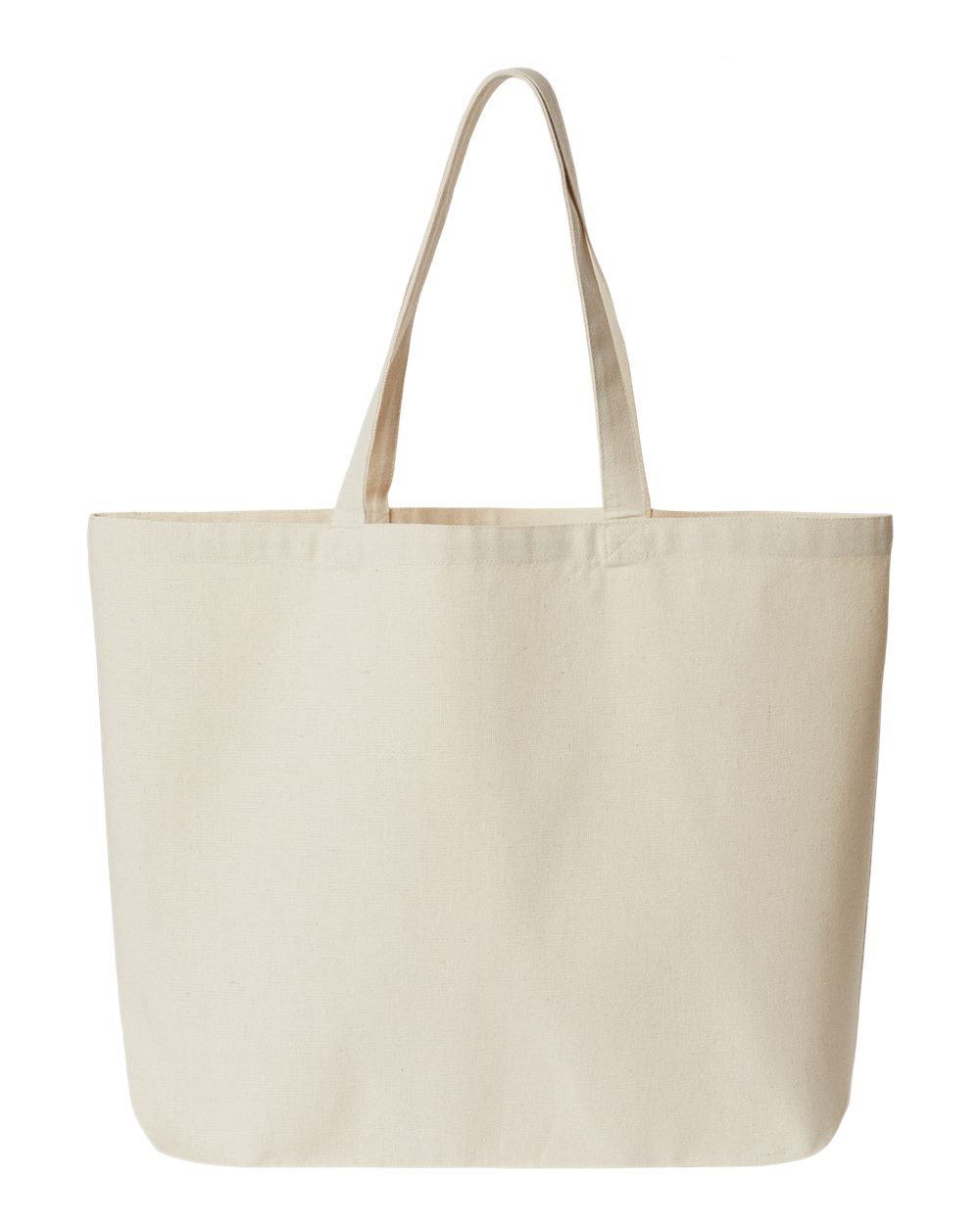 Jumbo Recycled Midweight Gusseted Canvas Tote - OAD108R 13