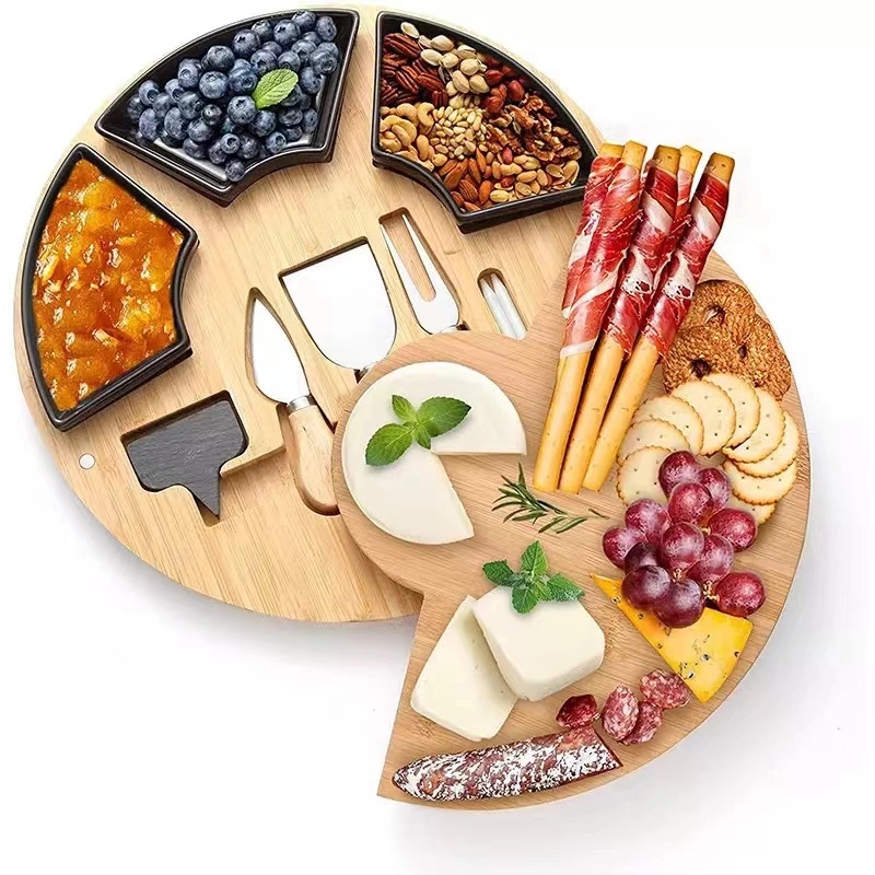 Bamboo Charcuterie Board Set 3