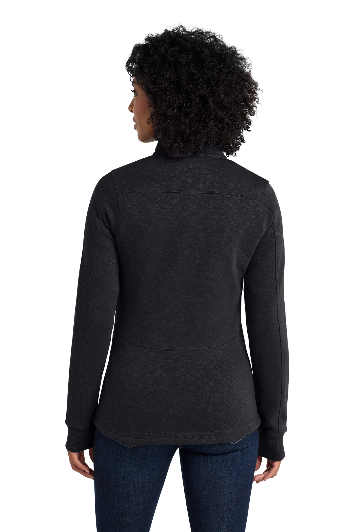 Port Authority Women's Slub Fleece Full-Zip Jacket. L293 11