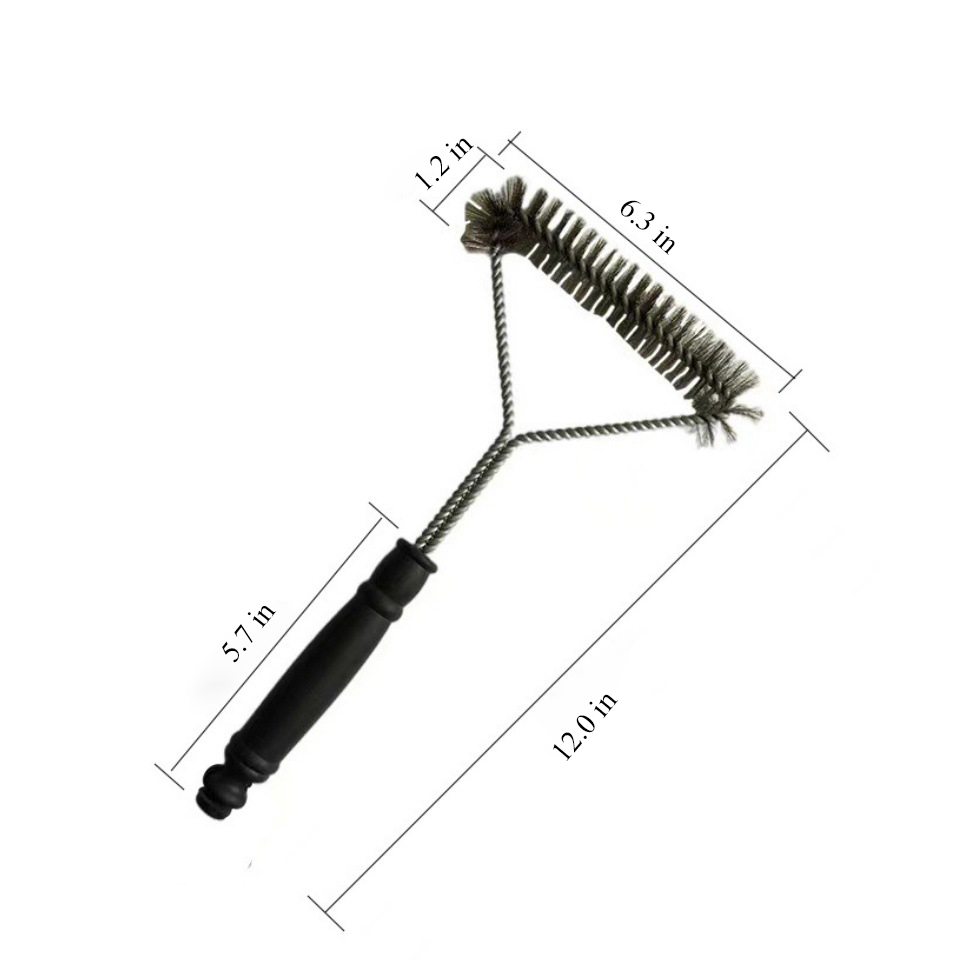 Steel Grill Cleaning Brush 2