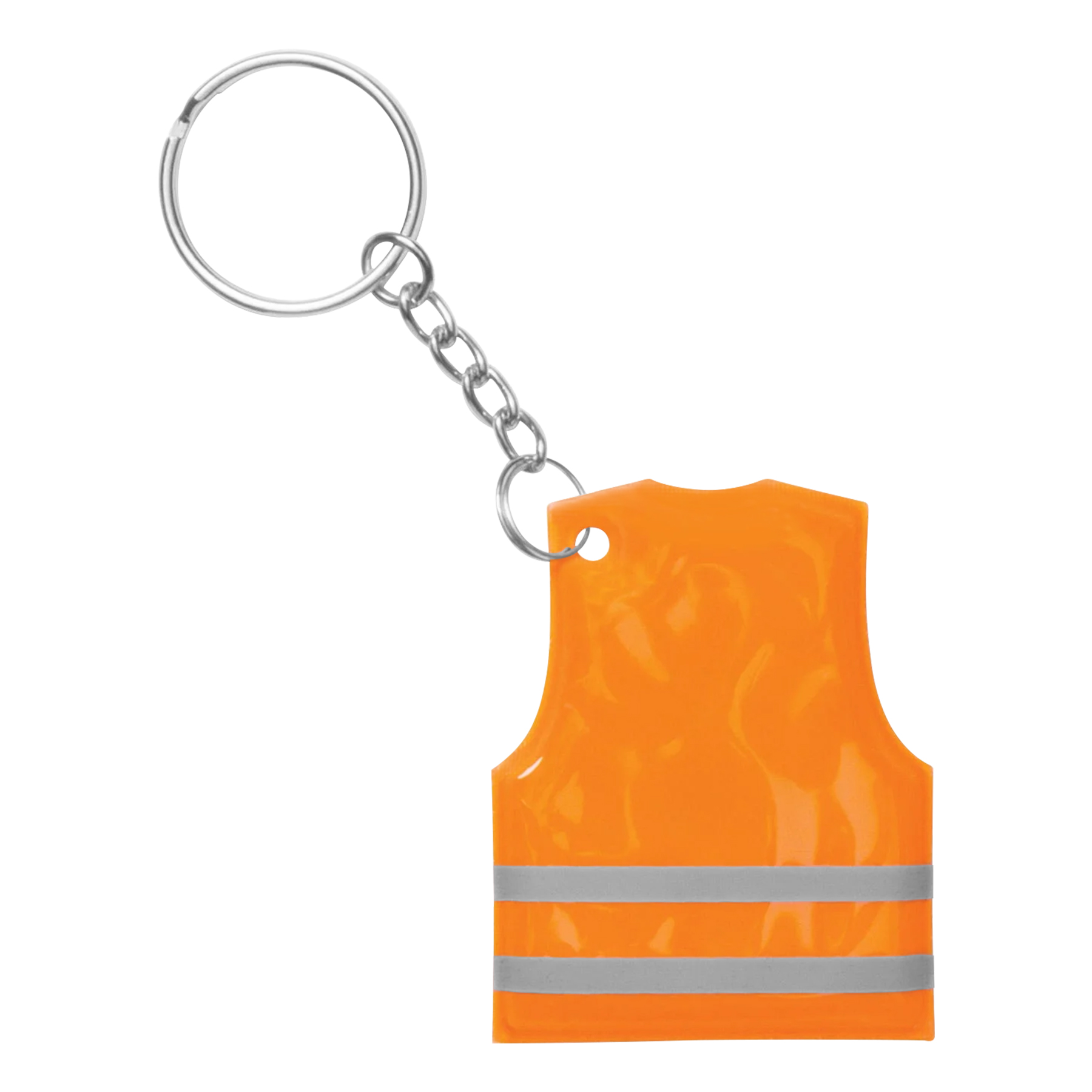 PVC Reflect Safety Vest Key Chain 13