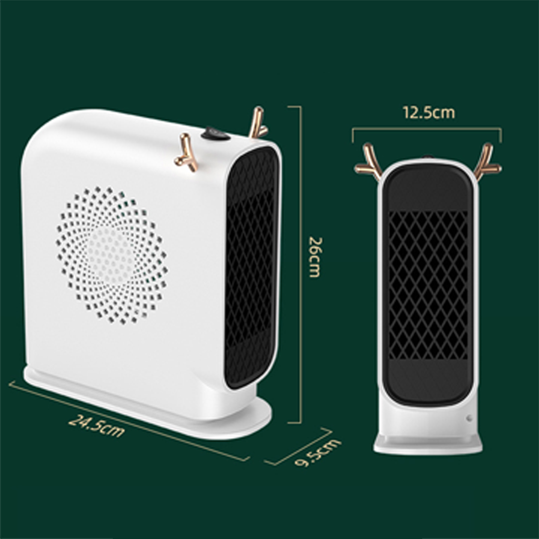 Small Desktop Office Electric Heater 2