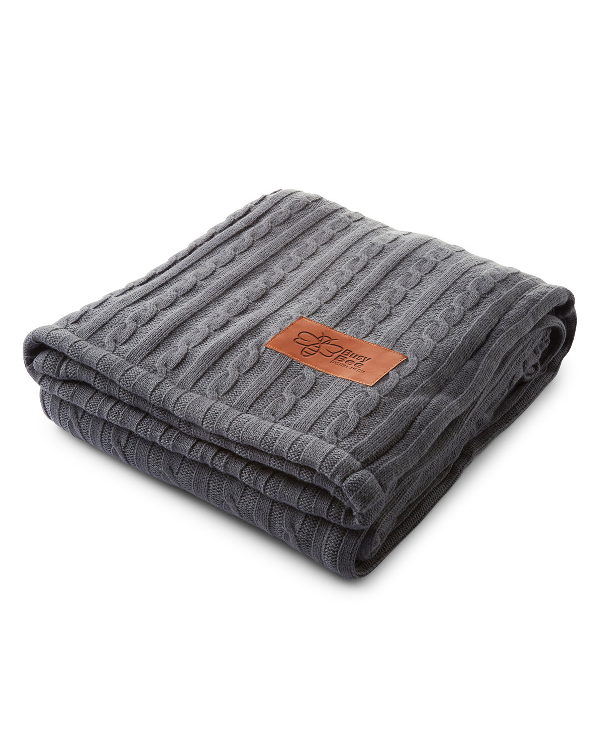 Cable Knit Sherpa Throw 2