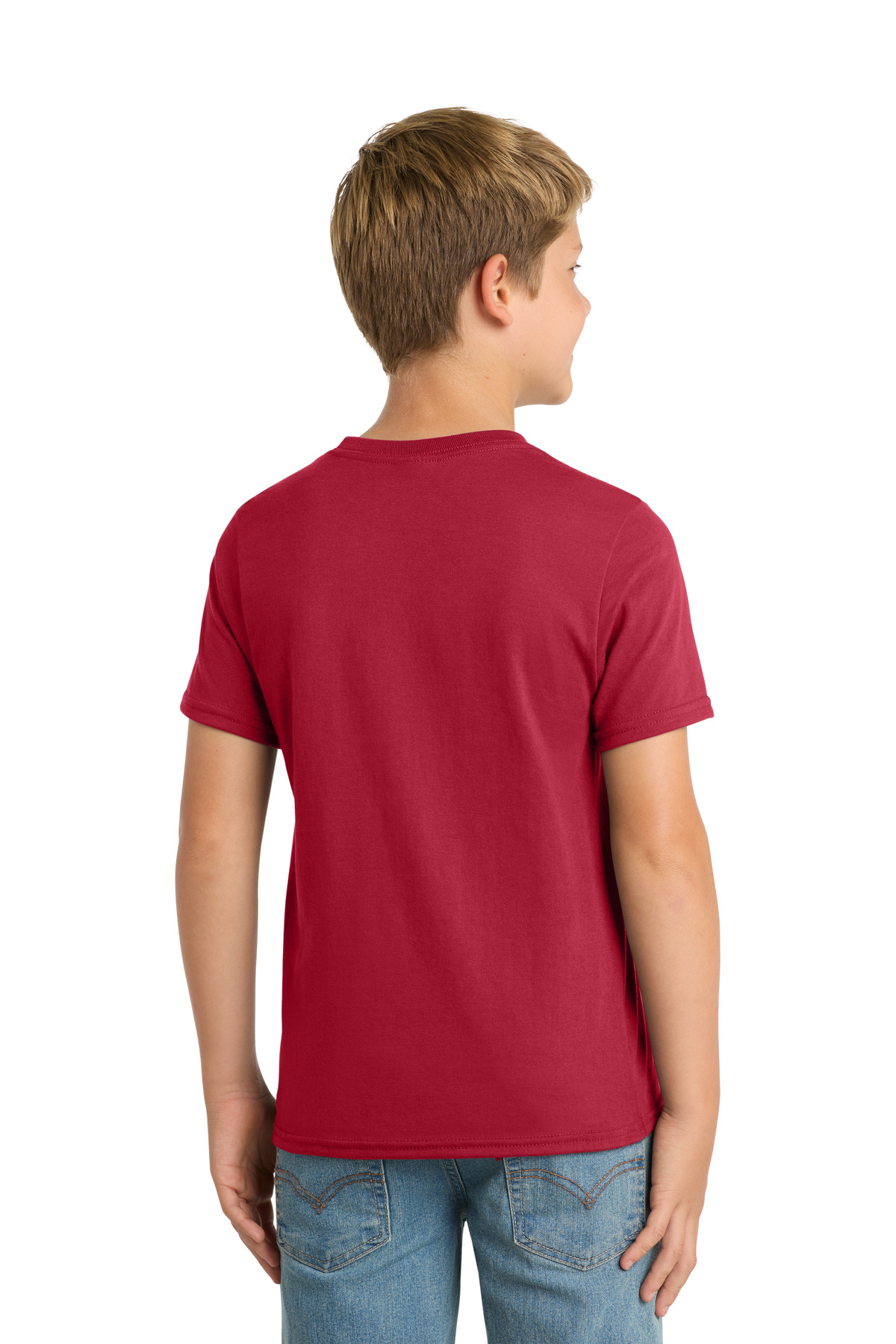 Port & Co Youth Performance Blend Tee. PC381Y 52