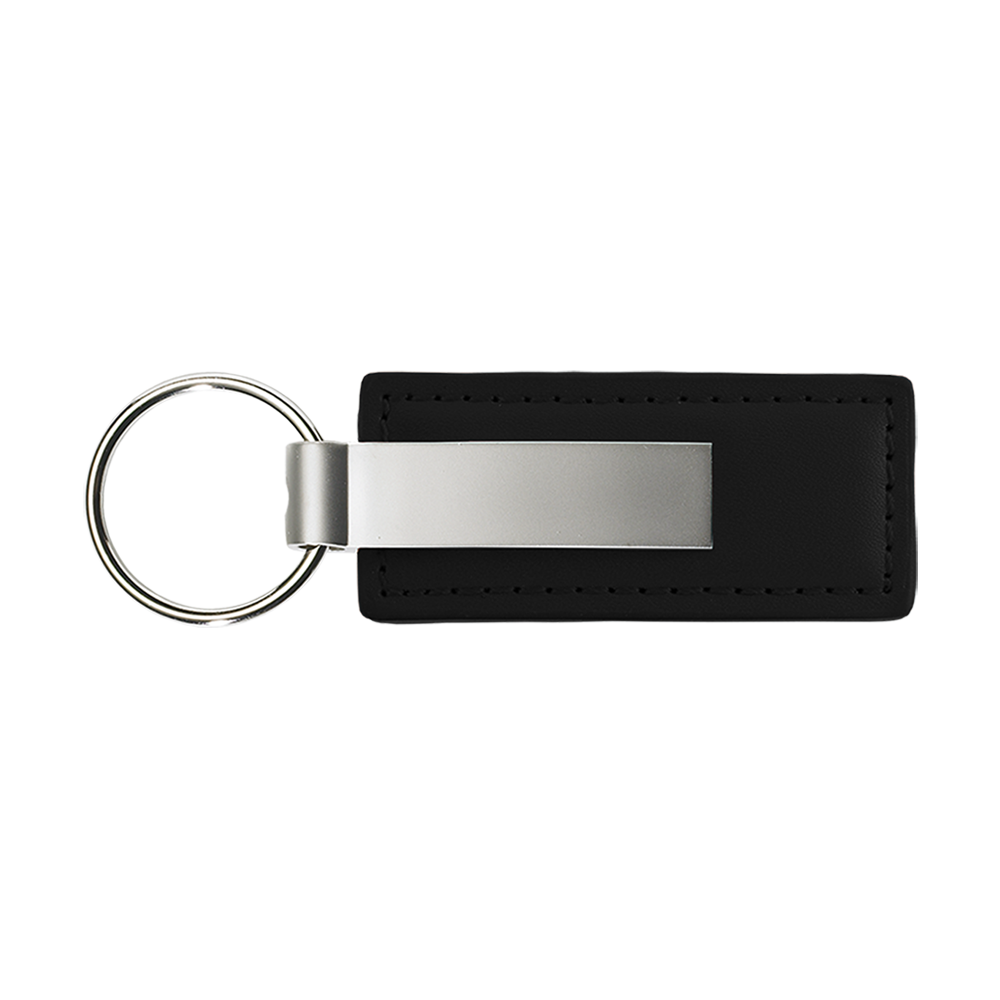 Colored Leather Classic Keychain 2
