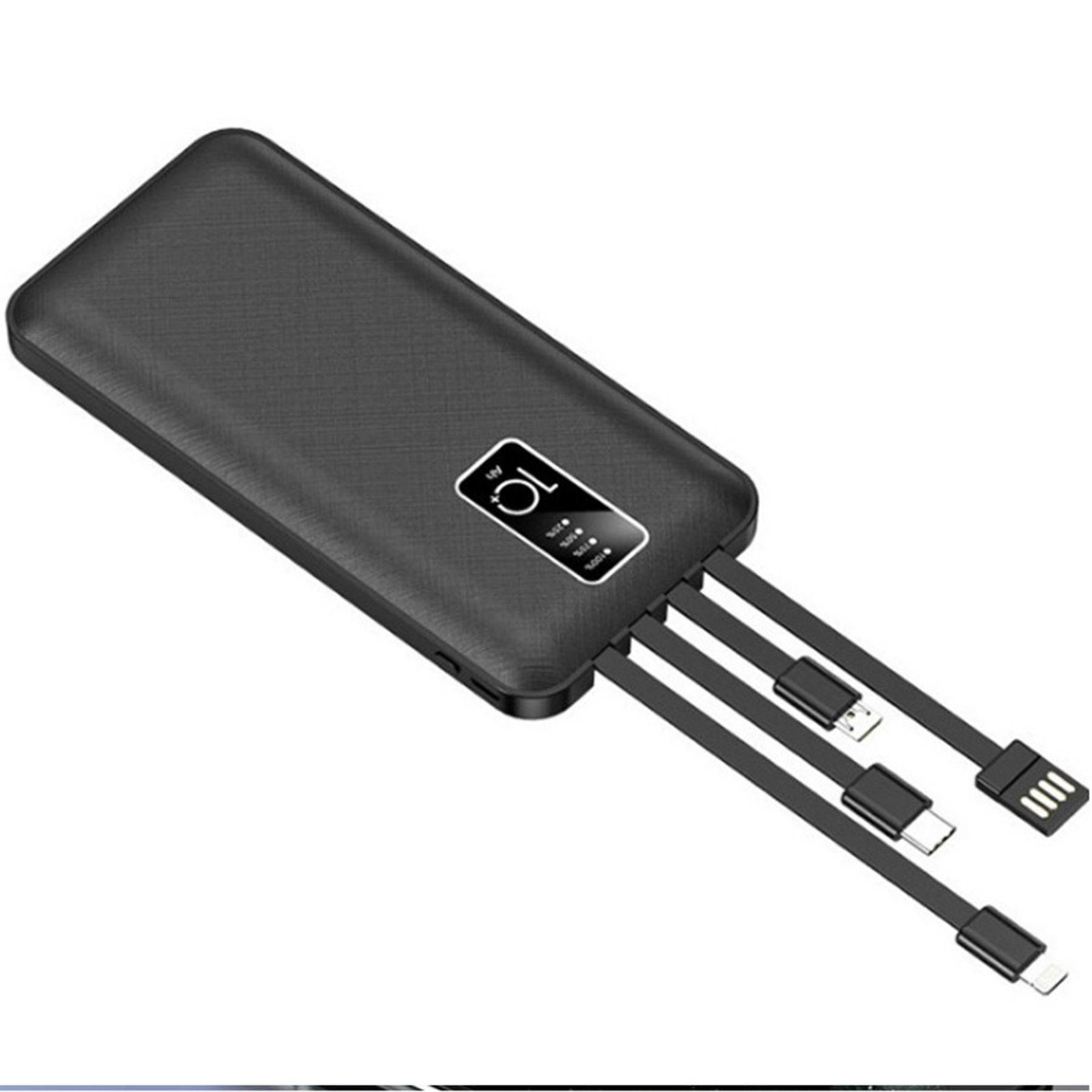 Portable Power Bank With 4 Cable To Match Mobile Phones 3