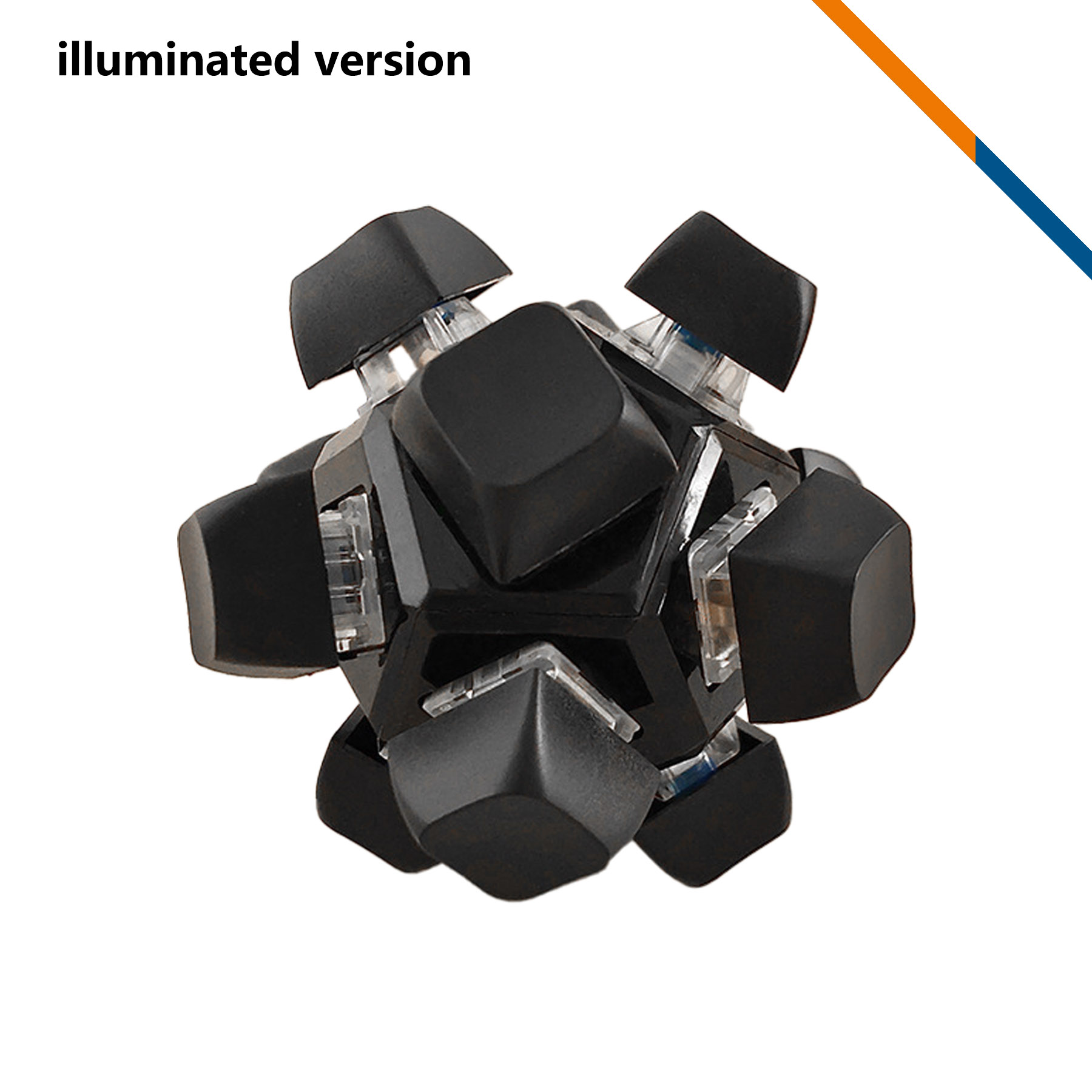 Sooti 12-Key Keyboard Fidget 6