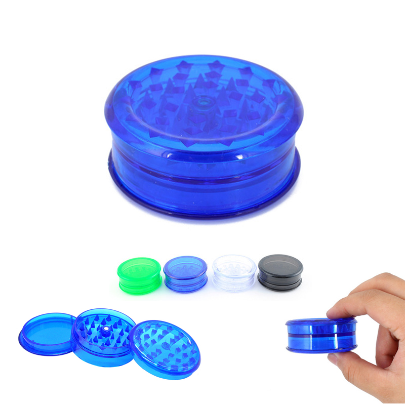 3-Piece 2.4" Plastic Herb Grinder 1