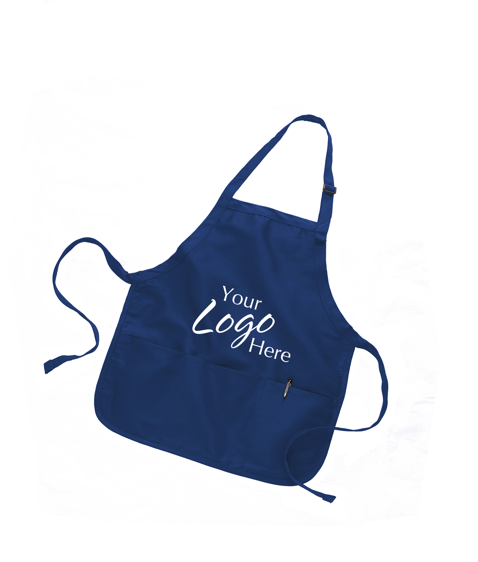 Medium Length Apron with 3 Compartments (22"x24") 16