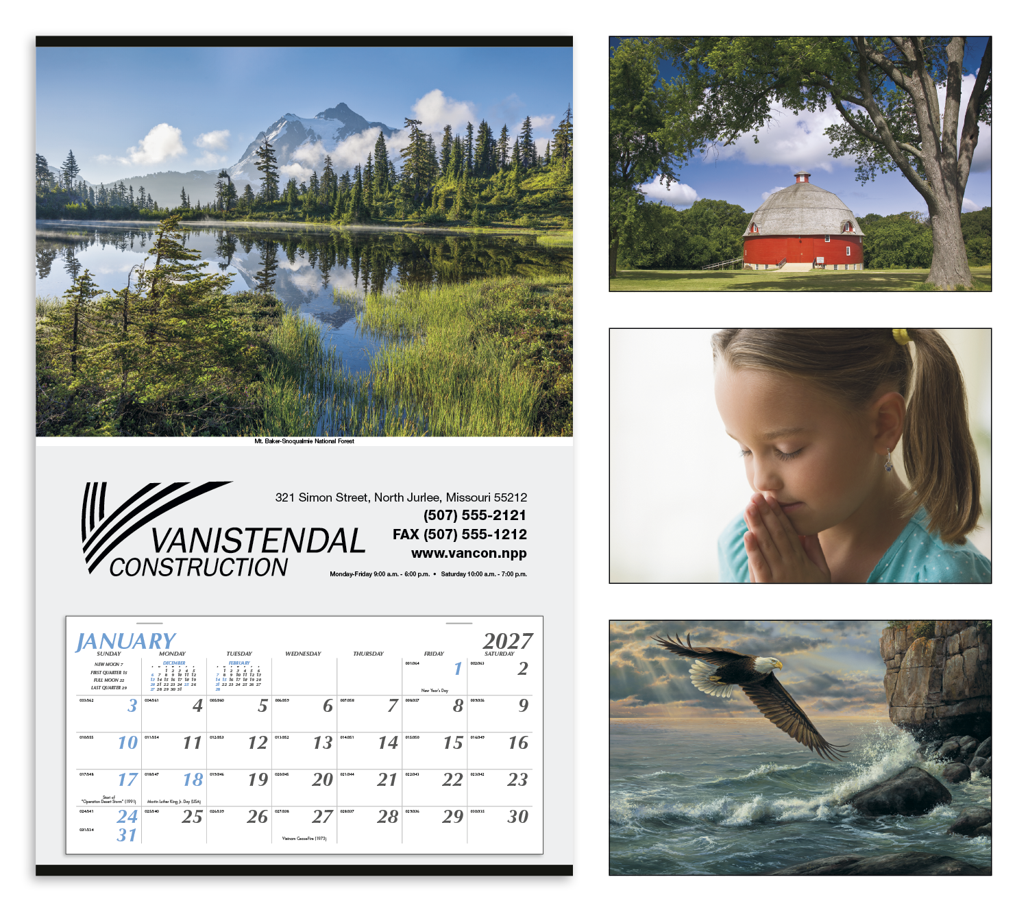 Triumph® Calendars Large Hanger Calendar 50