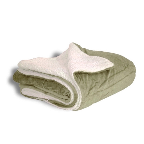Sutterwood - Deluxe Micro Mink Sherpa Blanket 9