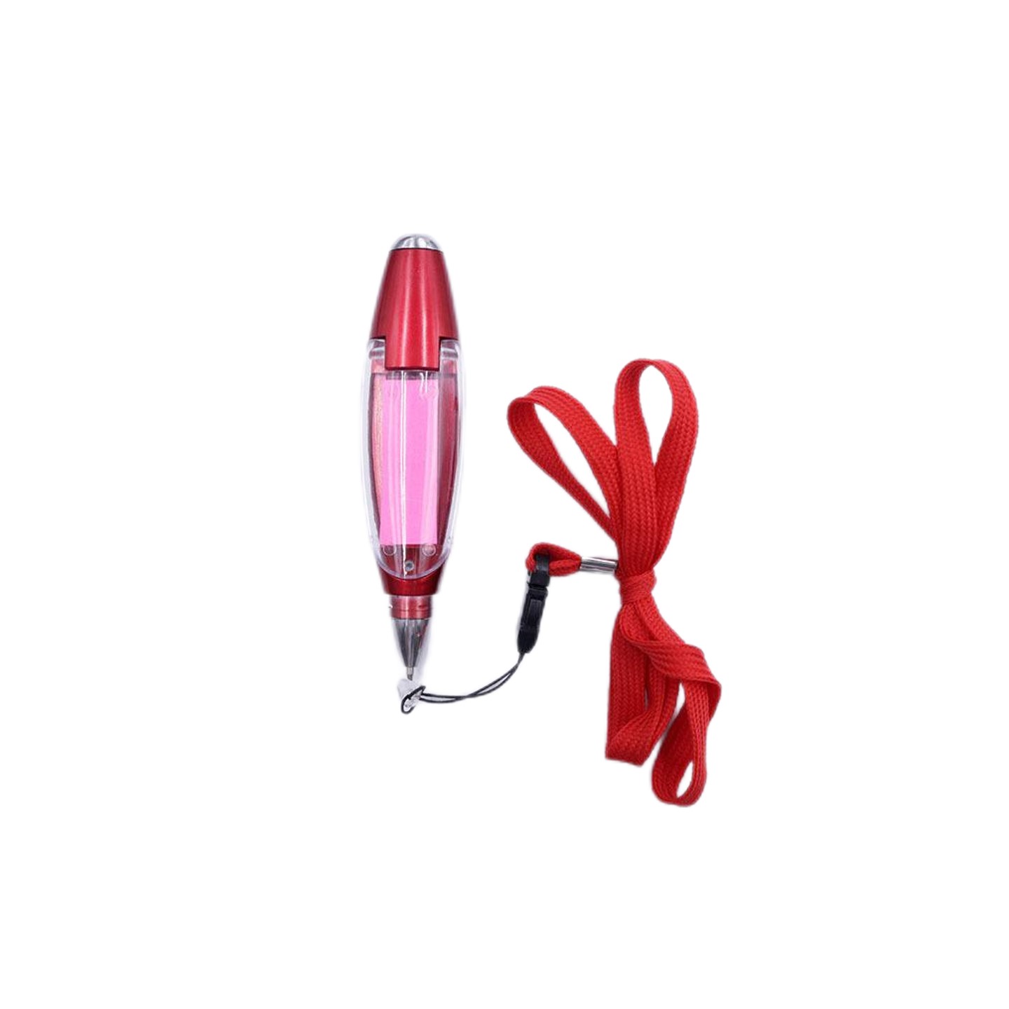 Sticky Note Ballpoint Pen with Lanyard 1