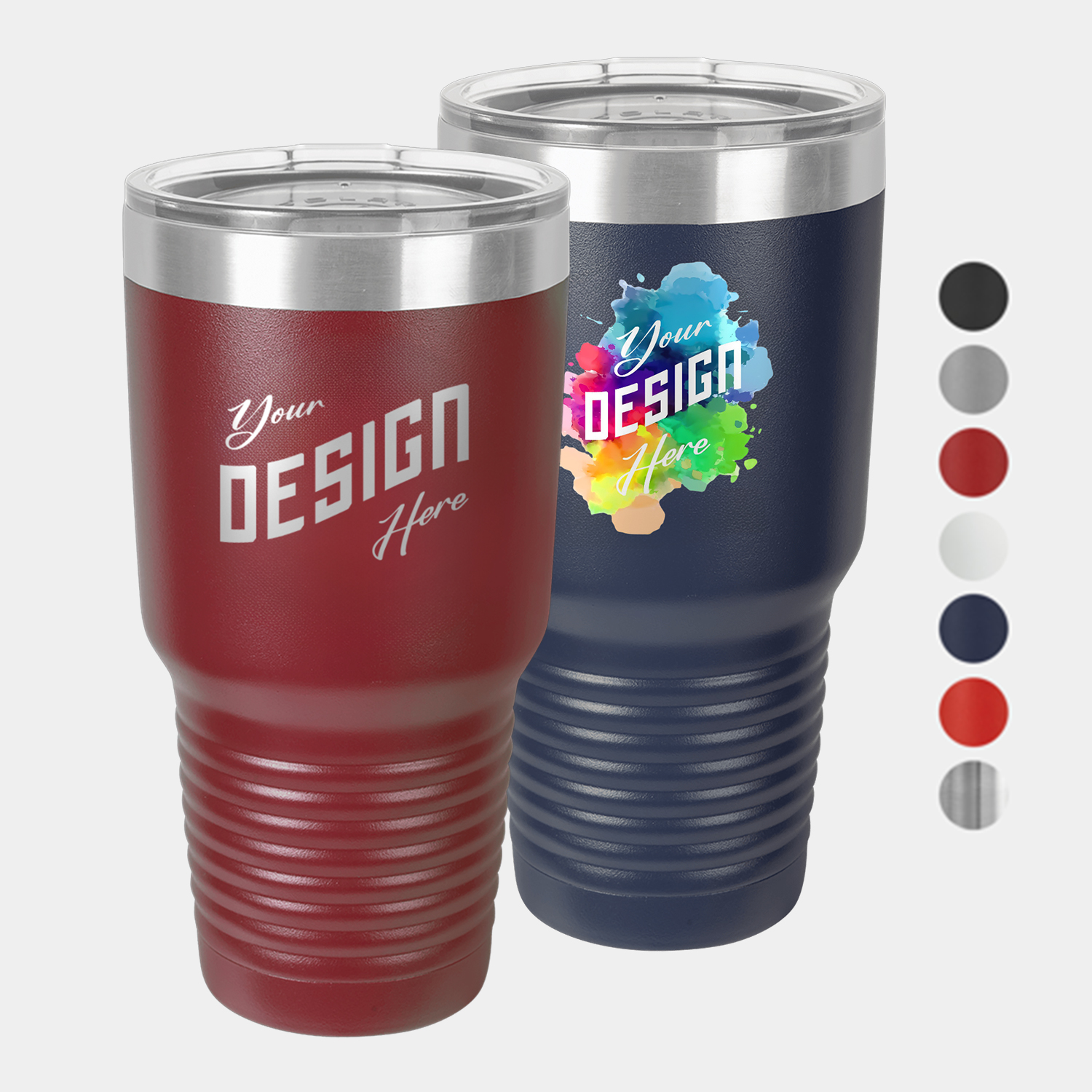 30 oz Polar Camel® Stainless Steel Insulated Ringneck Tumbler 2