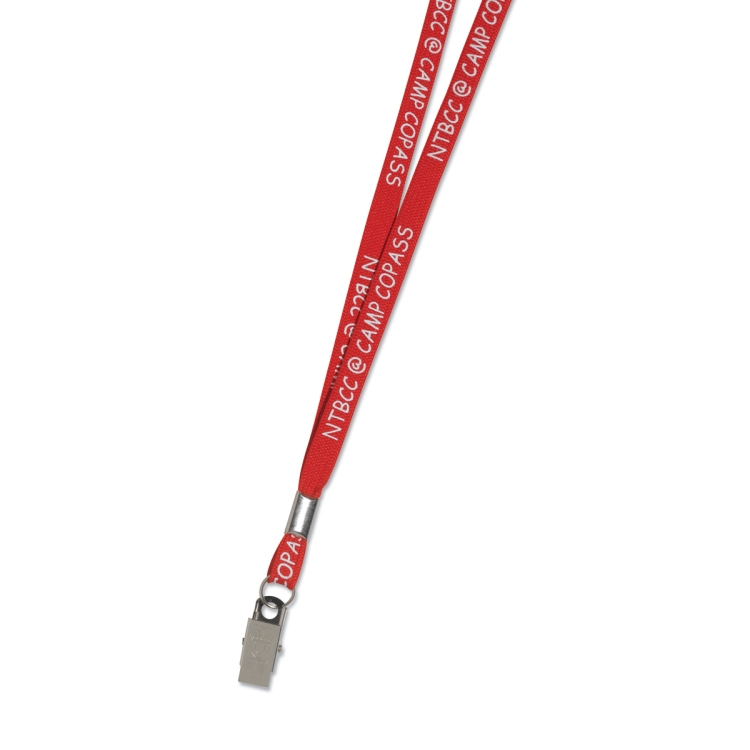 "AUBURN" 3/8" Overseas Silkscreen Lanyard (Overseas Production 8-10 Weeks) 42