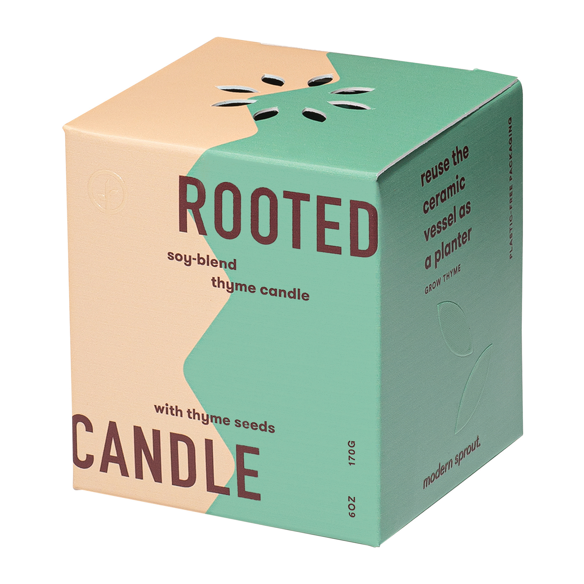 Modern Sprout® Rooted Candle 28