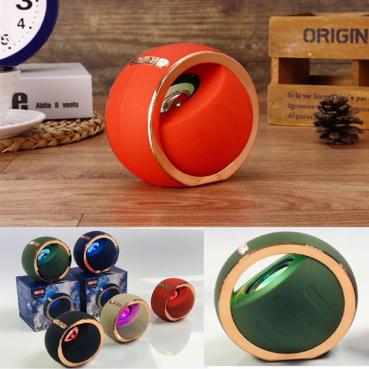 Bluetooth 5.0 Wireless Portable Speaker 3