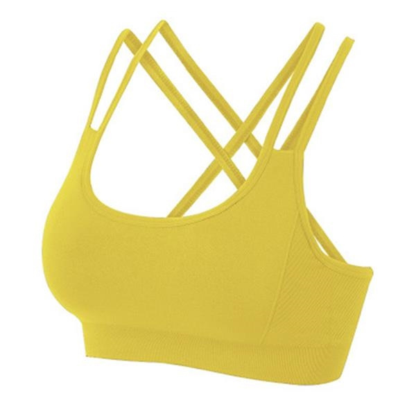 Women's Shockproof Cross Back Sports Bra 2