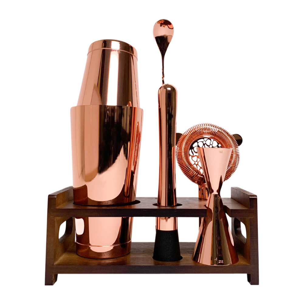 6-pc. Premium Bar Set & Stand 1