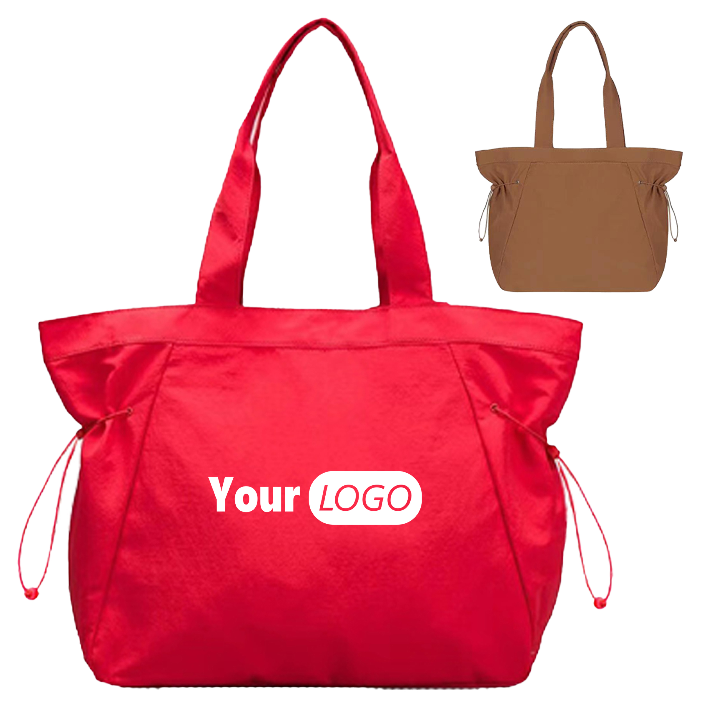 Nylon Ladies Carrying Commuting Bags, custom tote bag with logo imprint 7