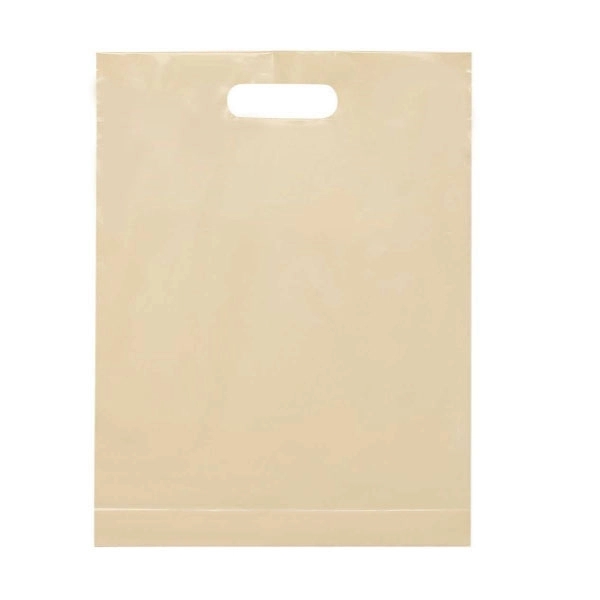 Plastic Die Cut Handle Bag - 12 " x 4 " x 15.75 " 10