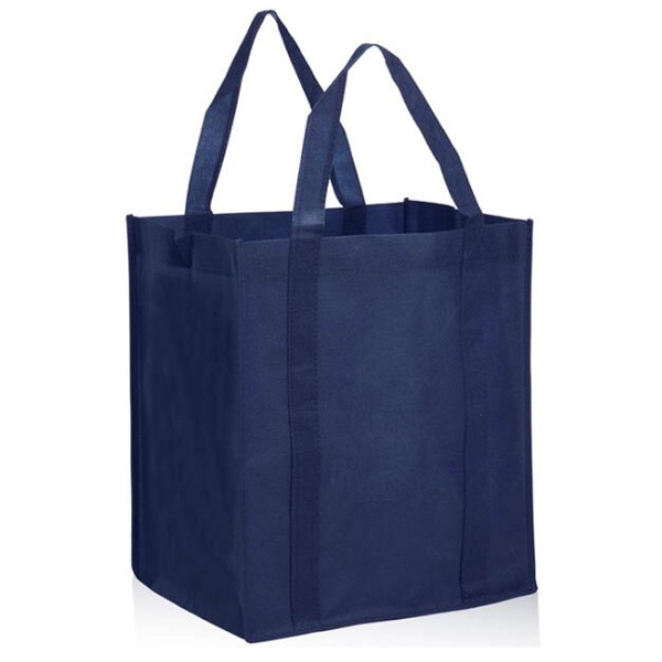 Value Non-Woven Grocery Tote Bag - 13W X 15H X 8W 6