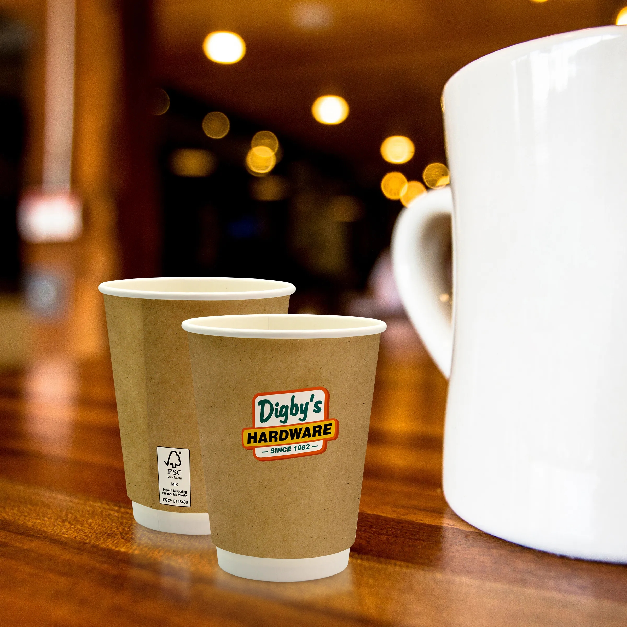 12 oz Full Color Dusky Paper Cup 3