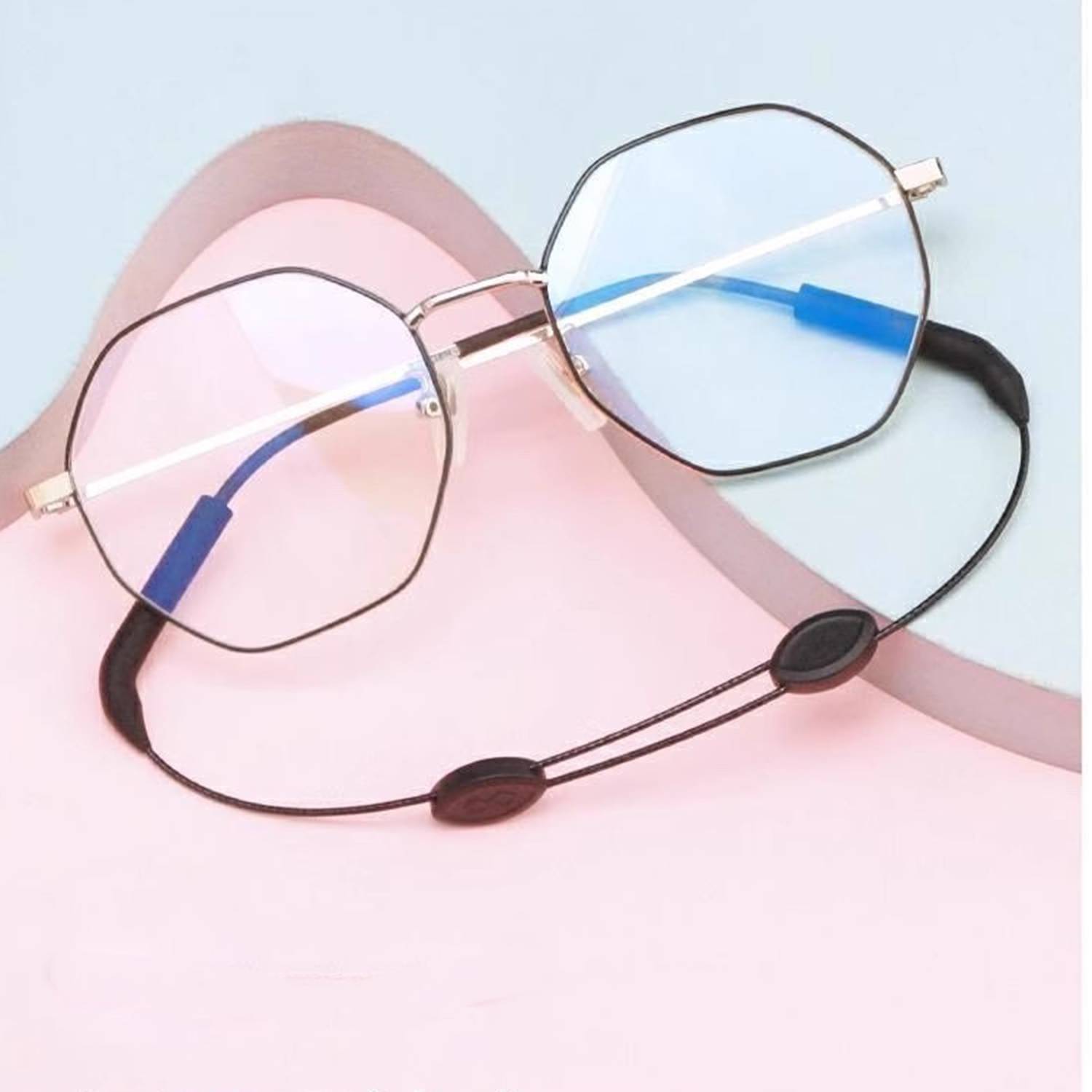 Adjustable eyeglass strap 5