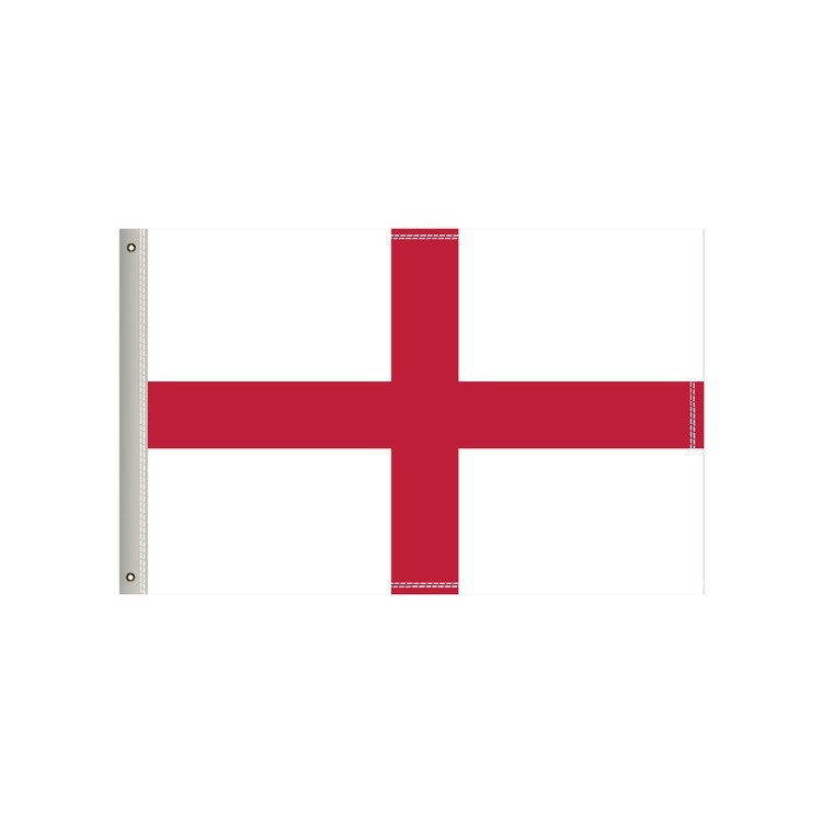 National Flag, England, Double-Sided - 36"W x 24"H 2