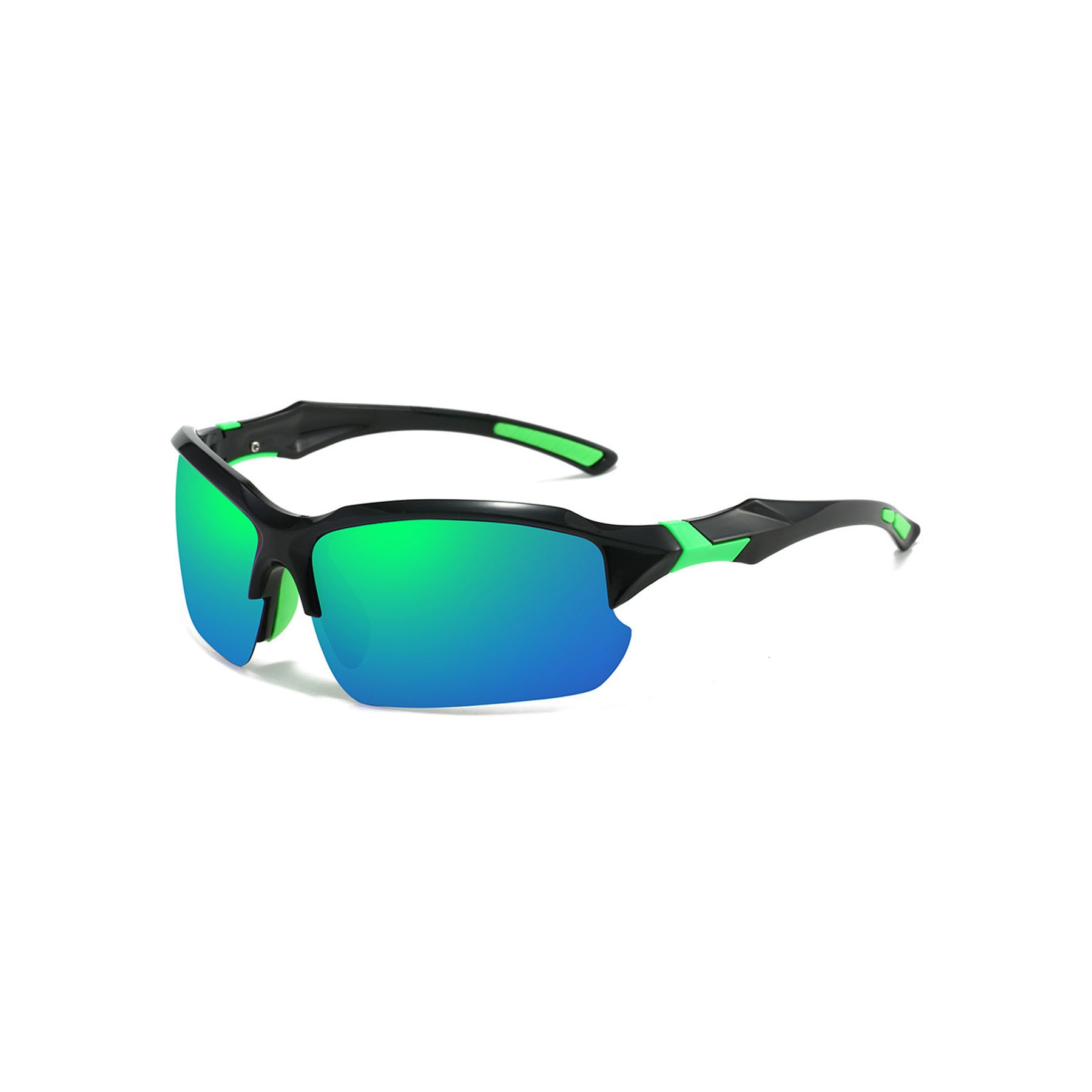 Men's Half-Rim Polarized Sunglasses 8