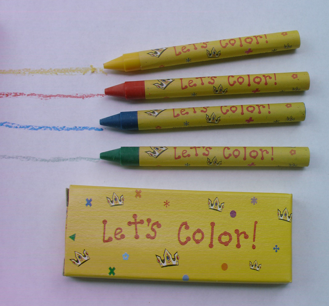 4 Pack Crayons Set 2