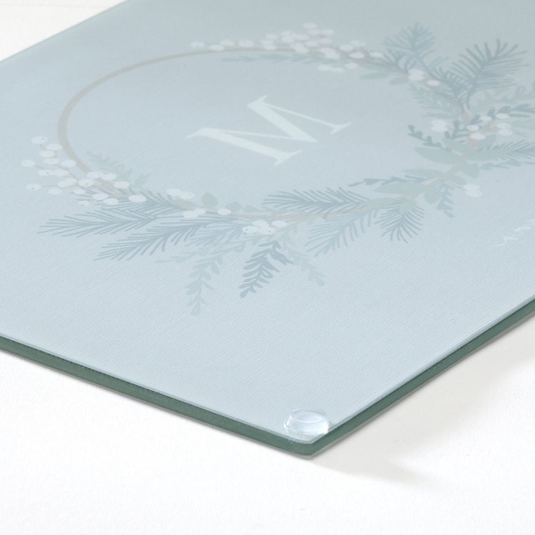 Holiday Monogram Rectangle Cutting Board 2