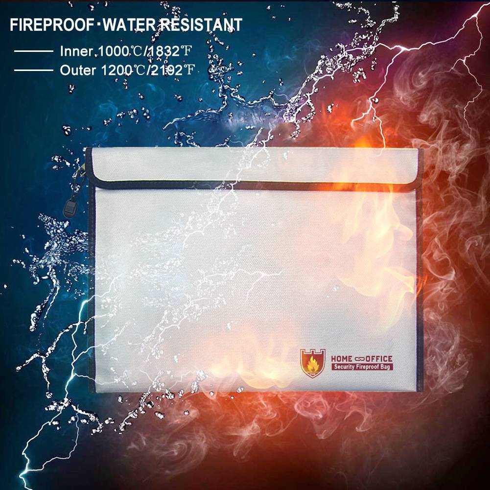 15" Fireproof Document Bag 4