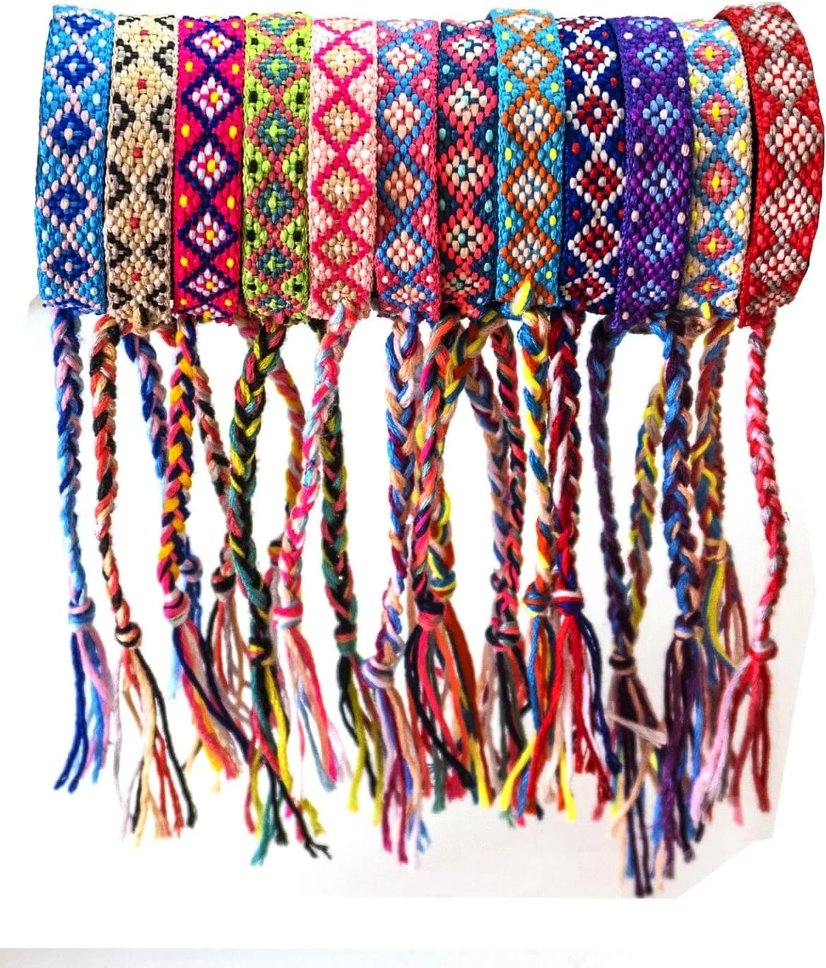 Bohemian Colored Woven Bracelet 2