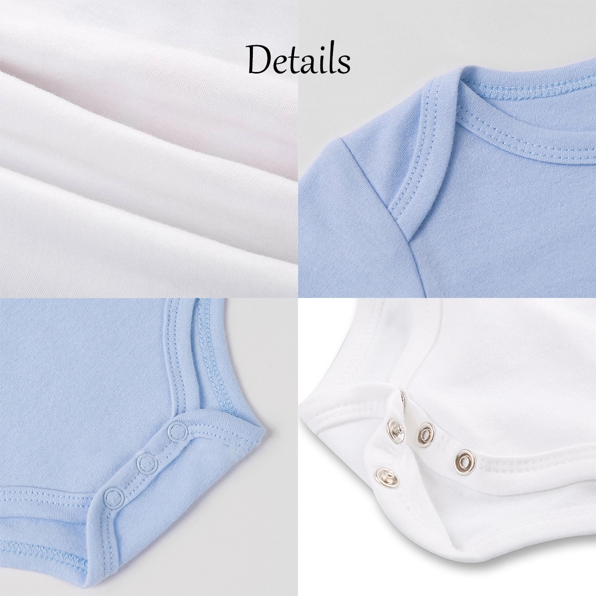 Short Sleeve Onesies Bodysuits 3