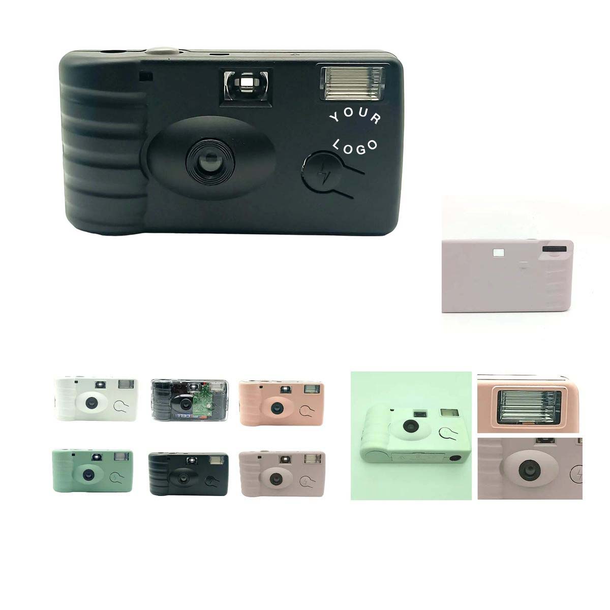 Disposable Film Camera with Built In Flash 12 Shots 4