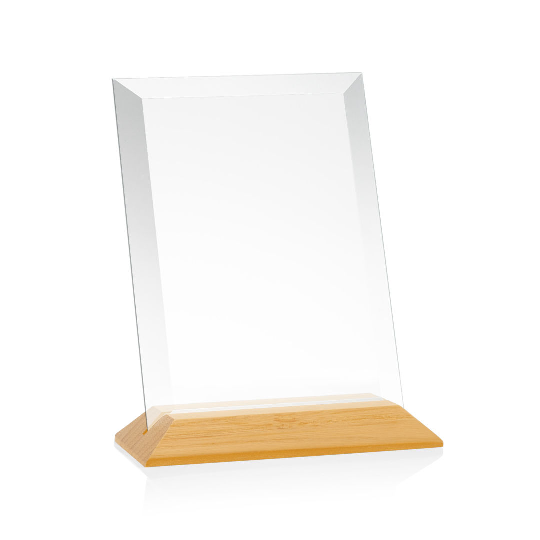 Embassy VividPrint™ Award - Starfire/Bamboo (Vert) 4