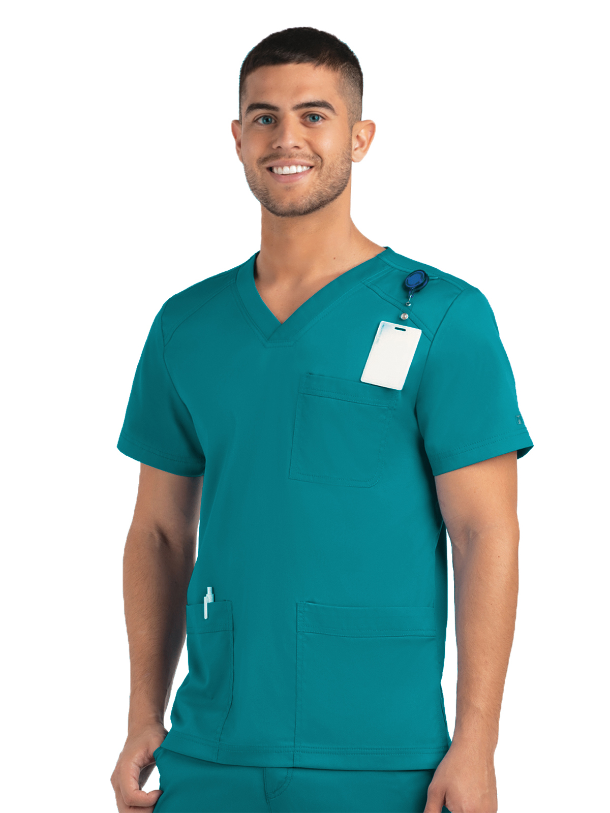 Maevn - Matrix - Men's Three-Pocket V-Neck Top 10