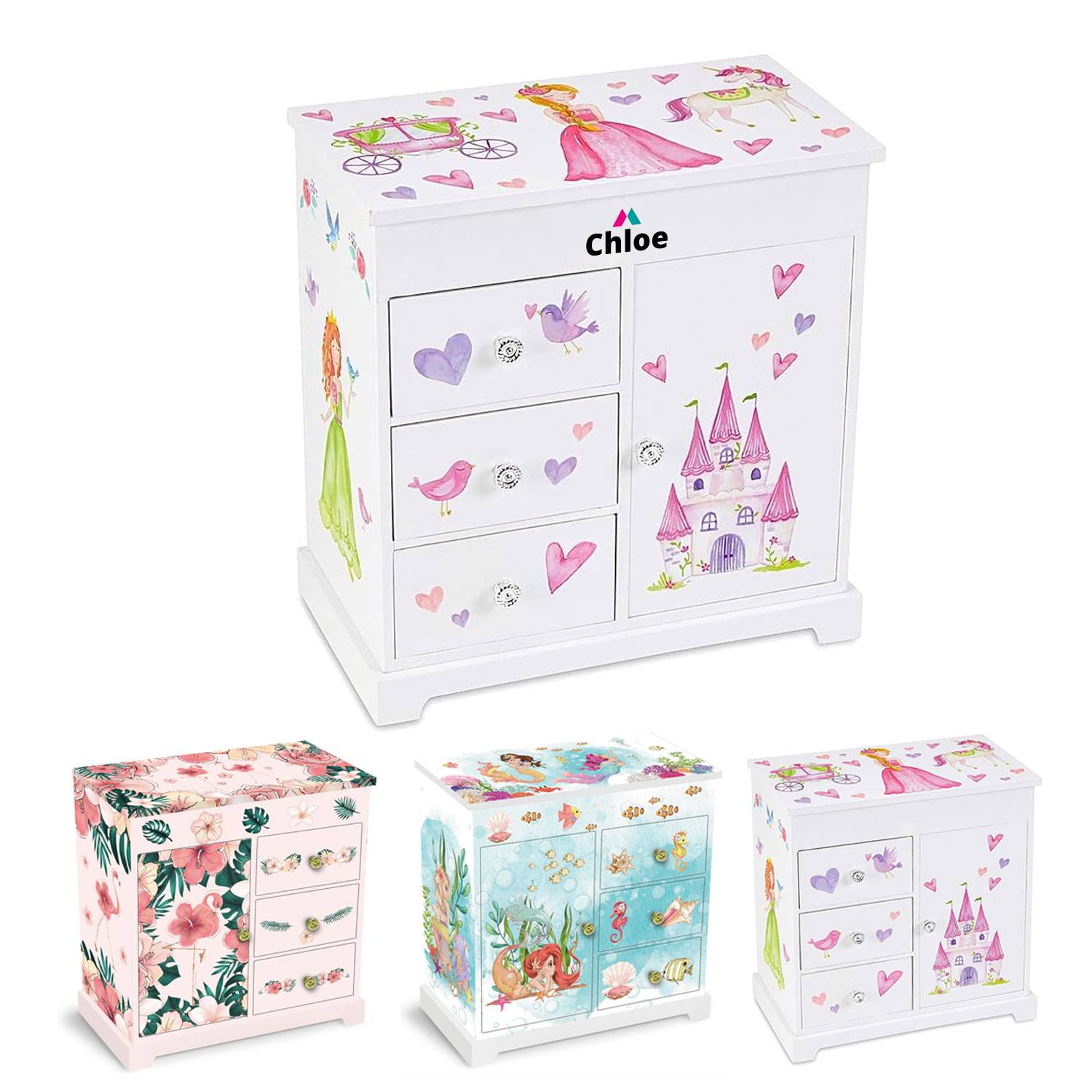 Customizable jewelry storage box 2