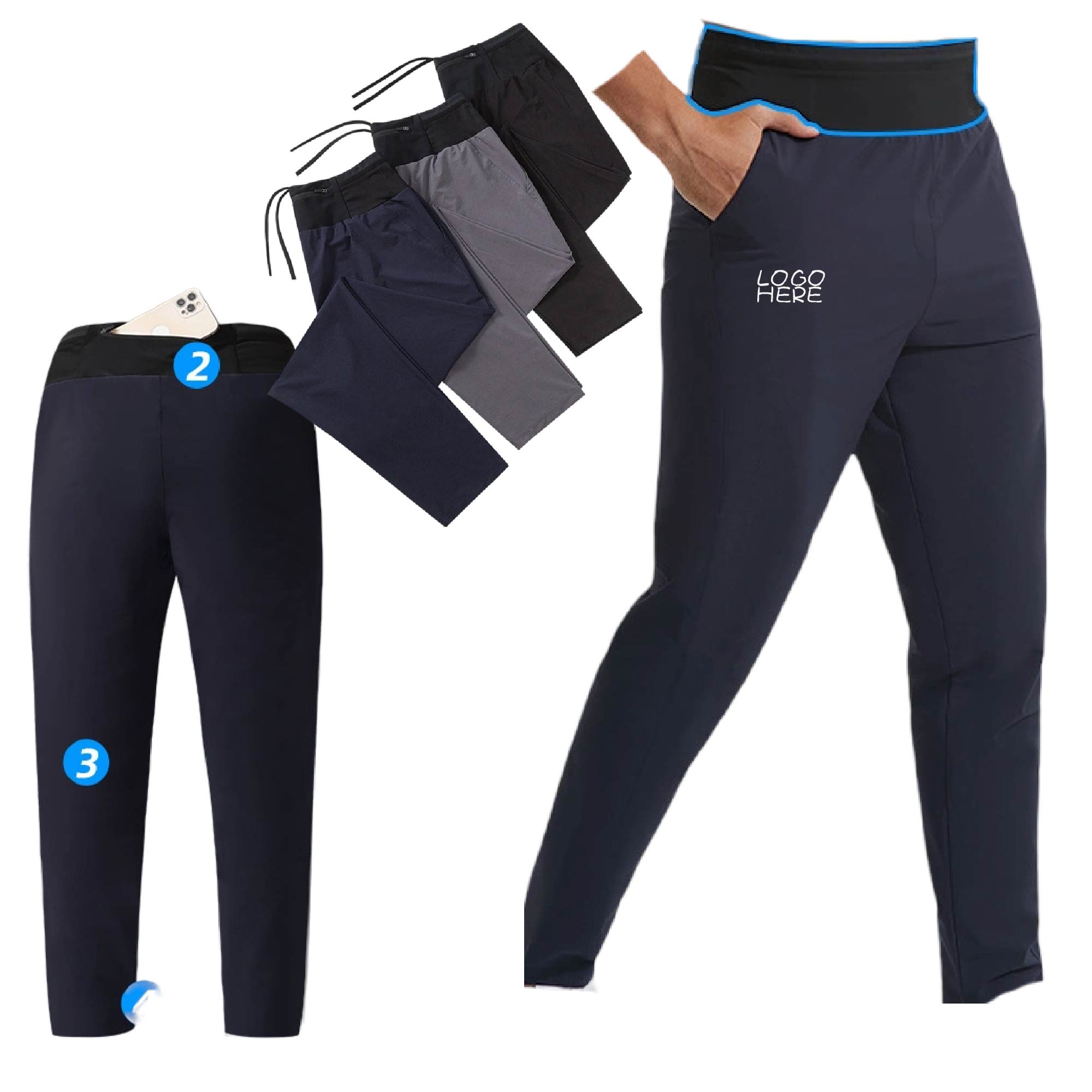 Loose Breathable Sweatpants 2