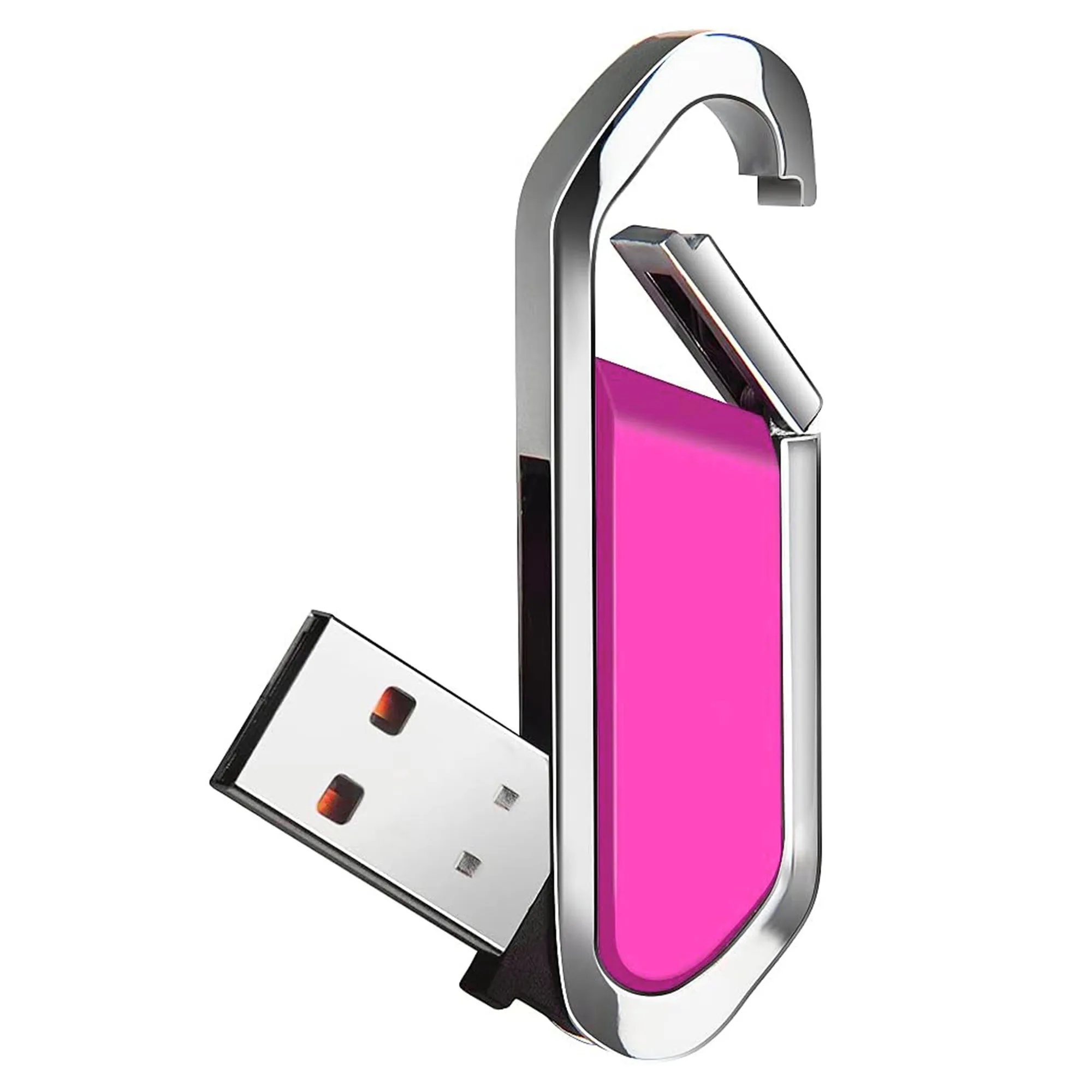 64GB Waterproof Metal Carabiner USB 3.0 Flash Drive 4
