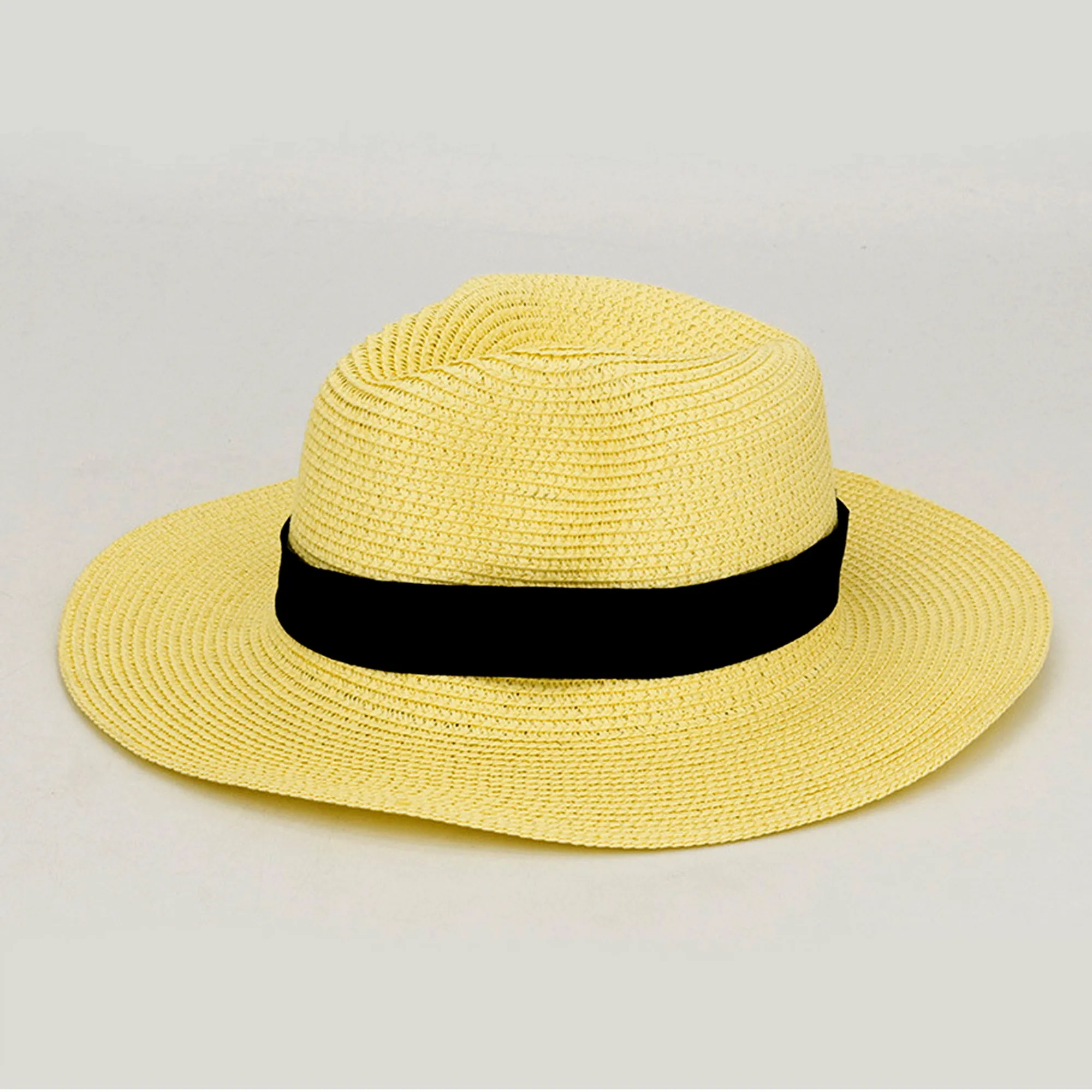 Panama Straw Wide Brim Hat Beach 2
