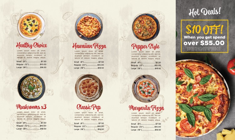 Full Color 2-sided 4-panel Brochure 3