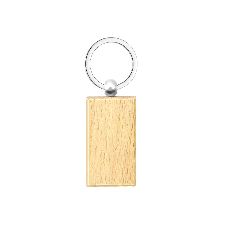 Durable Beech Wood Keychain for Everyday Use 7
